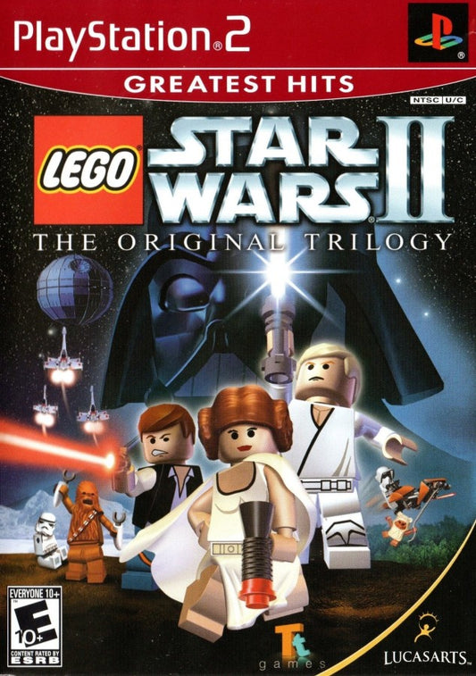 LEGO Star Wars II Original Trilogy [Greatest Hits] cover art for PlayStation 2 (PS2) video game