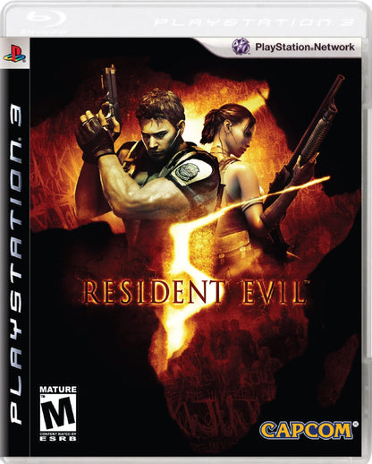 Resident Evil 5 cover art for PlayStation 3 (PS3) video game