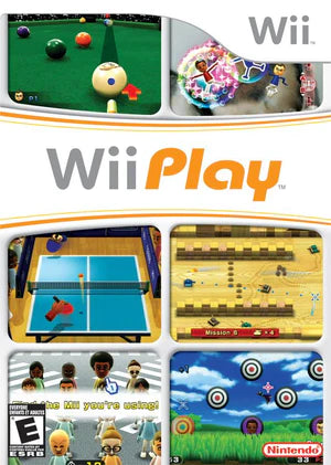 Wii Play cover art for Nintendo Wii (Wii) video game