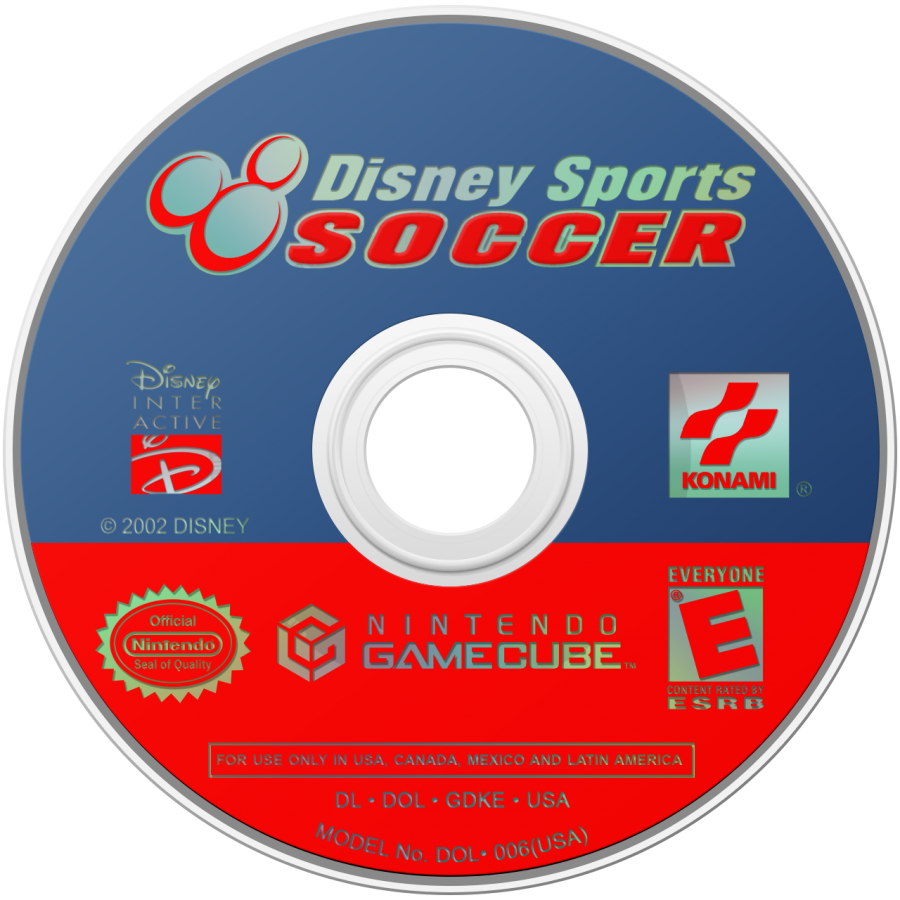 Disney Sports Soccer disc for GameCube (GC) sports soccer video game