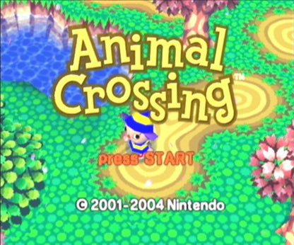 Animal Crossing [Player's Choice, with Memory Card] gameplay for GameCube (GC) life simulation video game 