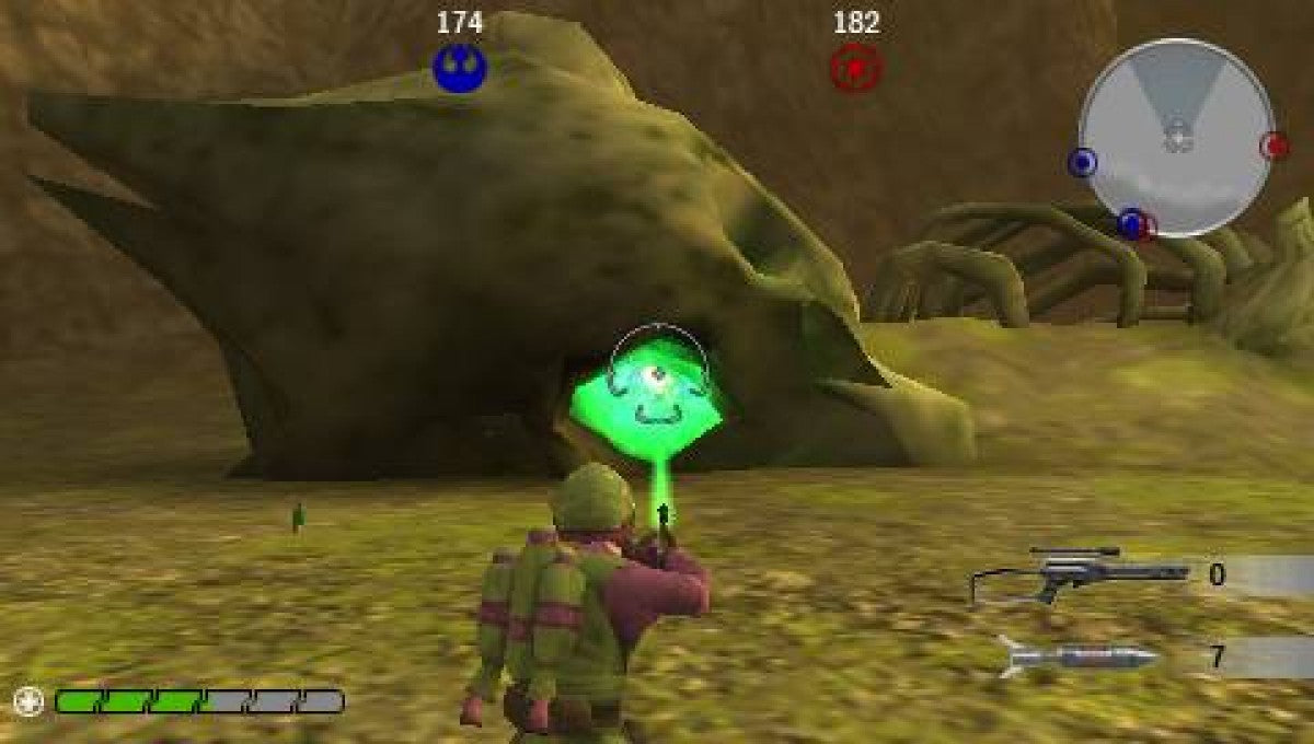 Star Wars: Battlefront – Renegade Squadron gameplay for PlayStation Portable (PSP) third-person and first-person shooter game