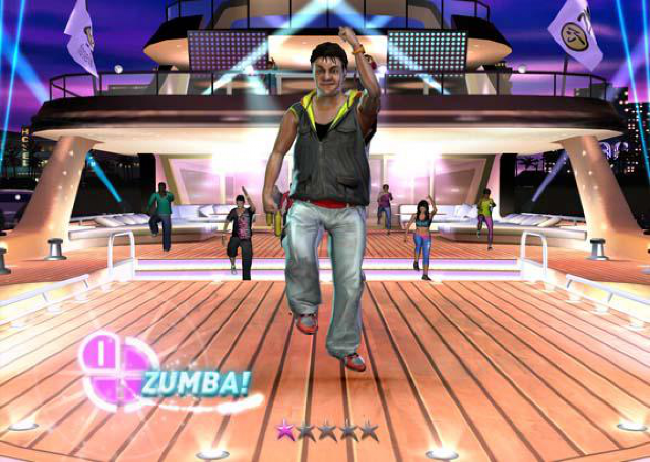 Zumba Fitness 2 video game featuring dance workout gameplay energetic Zumba routines fitness tracking multiplayer support and interactive exercise fun for console players gameplay