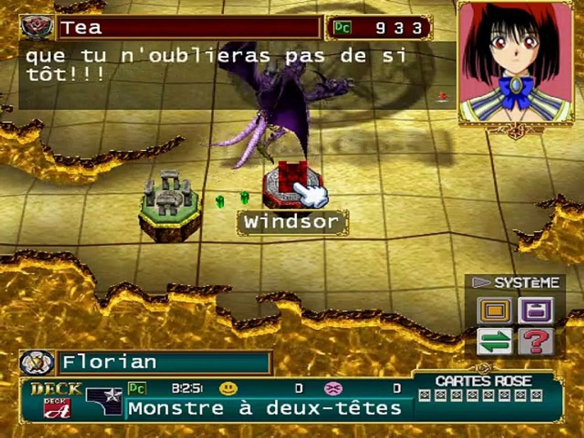 Yu-Gi-Oh! The Falsebound Kingdom GameCube GC video game, strategy RPG, anime card battle universe, tactical gameplay, Nintendo GameCube gameplay