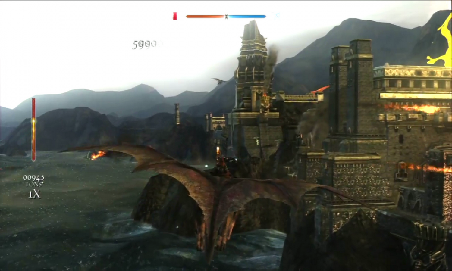 Lair PlayStation 3 PS3 video game, fantasy action adventure, dragon combat, cinematic gameplay, Sony console exclusive gameplay screenshot