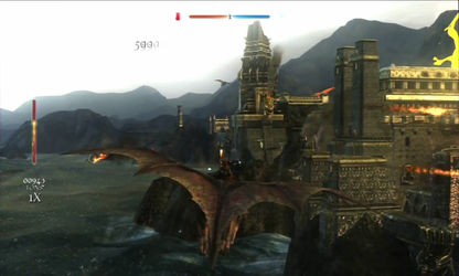 Lair PlayStation 3 PS3 video game, fantasy action adventure, dragon combat, cinematic gameplay, Sony console exclusive gameplay screenshot