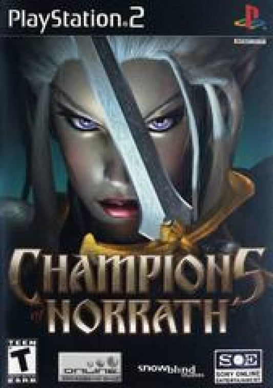 Champions of Norrath cover art for PlayStation 2 (PS2) video game