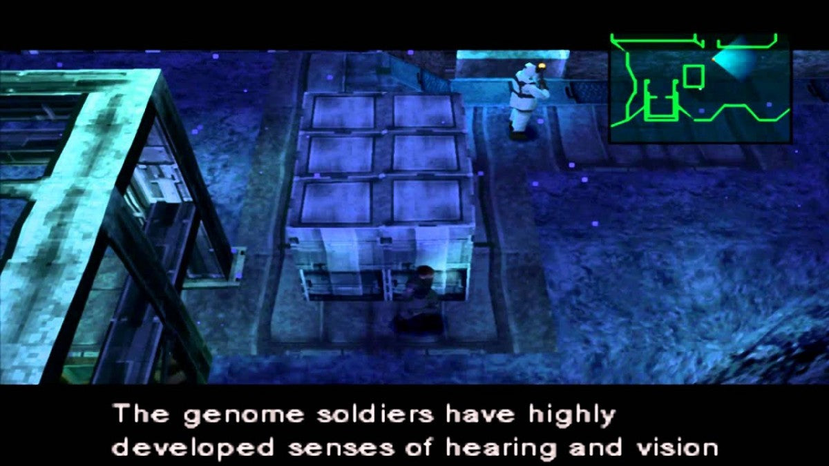 Metal Gear Solid disc from the Greatest Hits collection featuring stealth action gameplay as Solid Snake infiltrates enemy bases with tactical espionage, cinematic storytelling, and puzzle solving on the original PlayStation gameplay