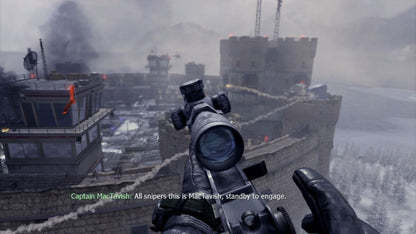 Call of Duty Modern Warfare 2 retro PlayStation 3 video game Call of Duty military first person shooter online multiplayer tactical combat cinematic campaign console title PlayStation 3 release gameplay