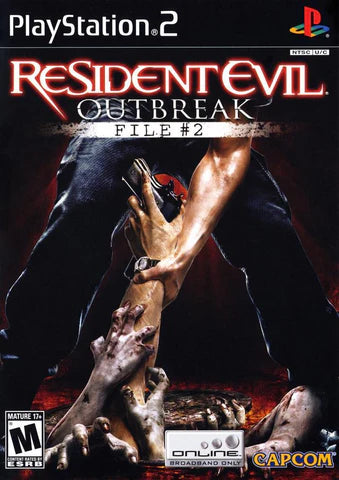 Resident Evil Outbreak: File #2 cover art for PlayStation 2 (PS2) video game