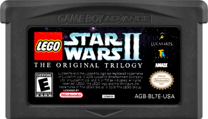 Game Boy Advance LEGO Star Wars II action adventure game game cartridge