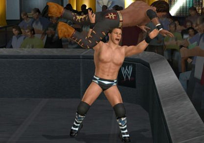 WWE SmackDown vs. Raw 2010 gameplay for Nintendo Wii (Wii) featuring authentic wrestling action with WWE superstars, customizable storylines, and motion‑controlled matches.
