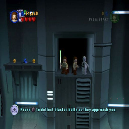 LEGO Star Wars gameplay for PlayStation 2 video game. 