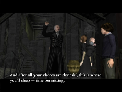 Lemony Snicket's A Series of Unfortunate Events gameplay for GameCube (GC) action-adventure puzzle video game