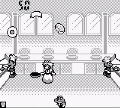 Game Boy Gallery [JP Import] for Game Boy (GB) at Gamers INC, featuring classic Nintendo Game & Watch-style mini-games optimized for portable play, offering addictive score-chasing fun and a charming slice of early handheld history in an authentic Japanese import edition for collectors and retro enthusiasts gameplay screenshot