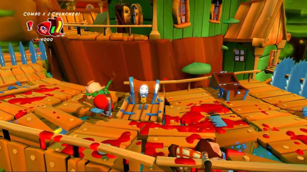 Fairytale Fights PlayStation 3 PS3 for action fighting video game fans featuring twisted fairy tale characters hack and slash combat colorful fantasy environments brutal cartoon violence weapon customization challenging enemies multiplayer battles and dark comedic storytelling collectible gaming appeal gameplay