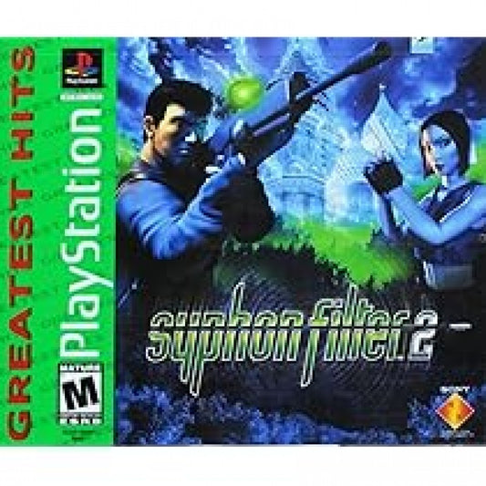 Syphon Filter 2 [Greatest Hits] cover art for PlayStation 1 (PS1) video game