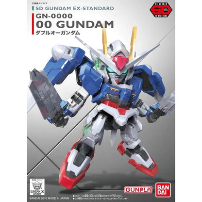 00 Gundam SD EX Standard model kit Bandai Hobby from Gundam 00 anime chibi style gunpla collectible buildable mobile suit figure mecha kit