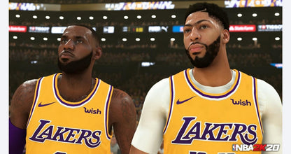 NBA 2K20 gameplay image for Nintendo Switch NS basketball video 