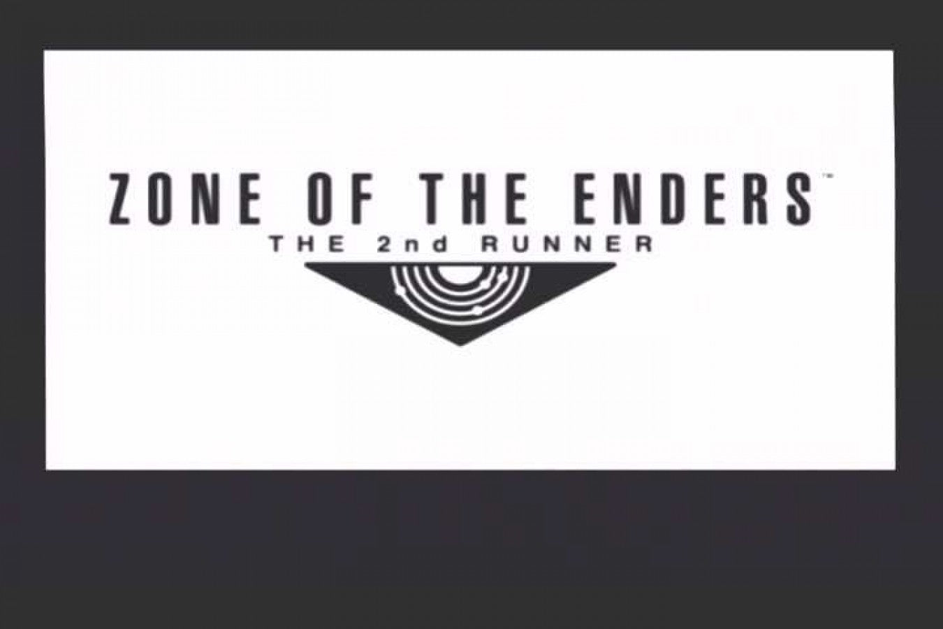 Zone of the Enders: The 2nd Runner – PlayStation 2 (PS2) video game title screen, mecha action.