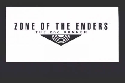 Zone of the Enders: The 2nd Runner – PlayStation 2 (PS2) video game title screen, mecha action.