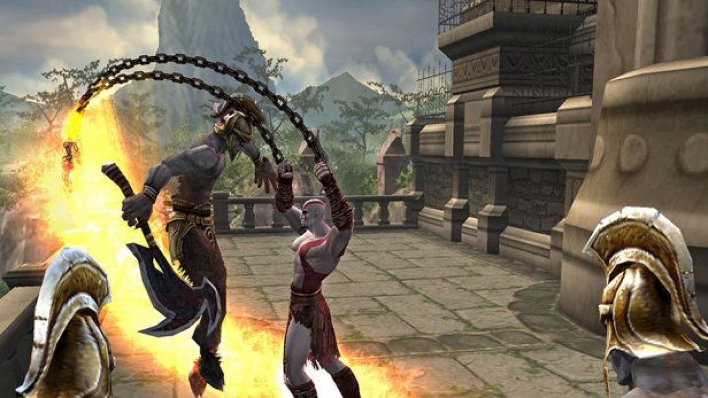 God of War 2 gameplay for PlayStation 2 (PS2) action-adventure hack-and-slash video game