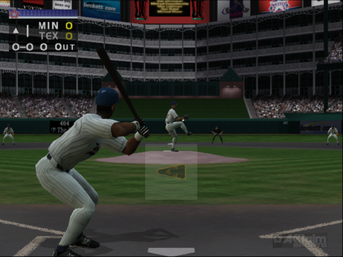 All-Star Baseball 2002 PS2 sports baseball video game gameplay