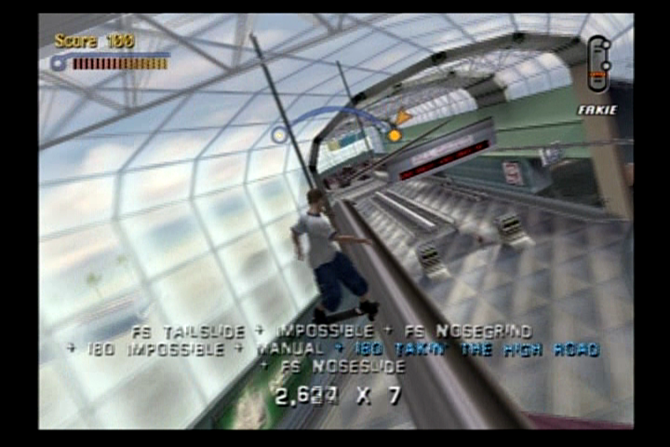 Tony Hawk's Pro Skater 3 – PlayStation 2 (PS2) video game gameplay, skateboarding sports action.