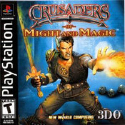 Crusaders of Might and Magic cover art for PlayStation 1 (PS1) video game