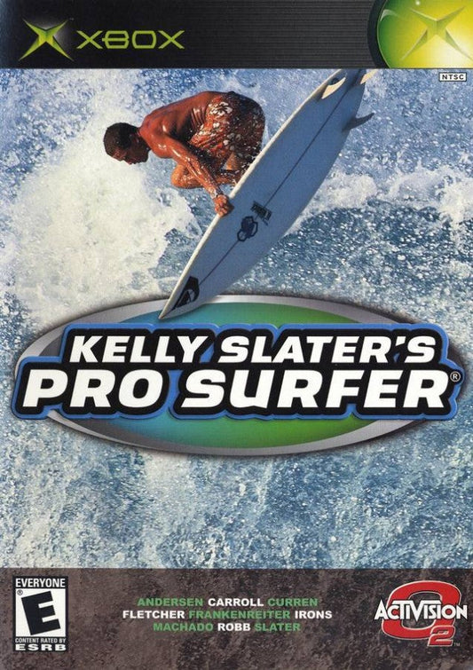 Kelly Slater's Pro Surfer cover art for Xbox (XBOX) video game