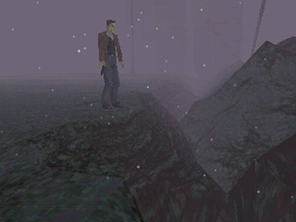 Silent Hill PlayStation PS1 for survival horror video game fans featuring psychological horror gameplay atmospheric exploration terrifying monsters immersive storytelling puzzle solving tense combat haunting environments classic horror adventure collectible gaming appeal gameplay