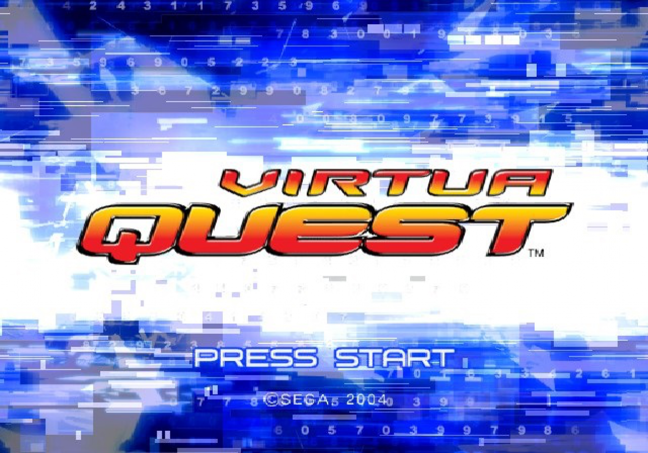 Virtua Quest PlayStation 2 PS2 for action adventure video game fans featuring hack and slash combat futuristic virtual world exploration action role playing gameplay character upgrades challenging enemies Sega arcade inspired adventure immersive storytelling collectible gaming appeal gameplay