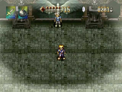 Alundra PS1 PlayStation 1 action RPG puzzle adventure fantasy dungeon crawling story driven gameplay dark themes retro video game gameplay 