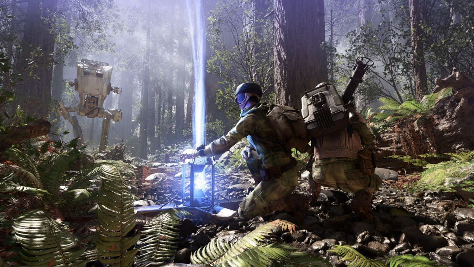 Star Wars: Battlefront – PlayStation 4 (PS4) video game gameplay, third-person and first-person shooter