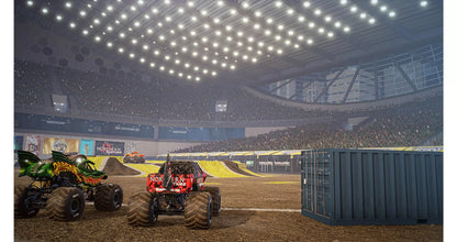 Monster Jam Steel Titans gameplay for Xbox One (XONE) racing video game