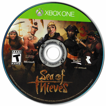 Sea of Thieves Xbox One open-world pirate adventure with cooperative sailing exploration and treasure hunting disc