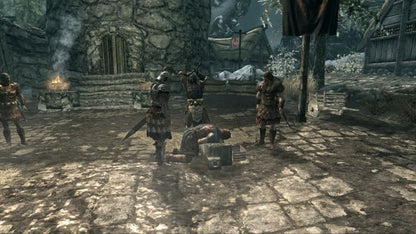 The Elder Scrolls V: Skyrim gameplay for Xbox 360 (X360) open-world fantasy role-playing video game