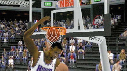 NBA ShootOut 2001 – PlayStation 2 (PS2) basketball sports video game gameplay