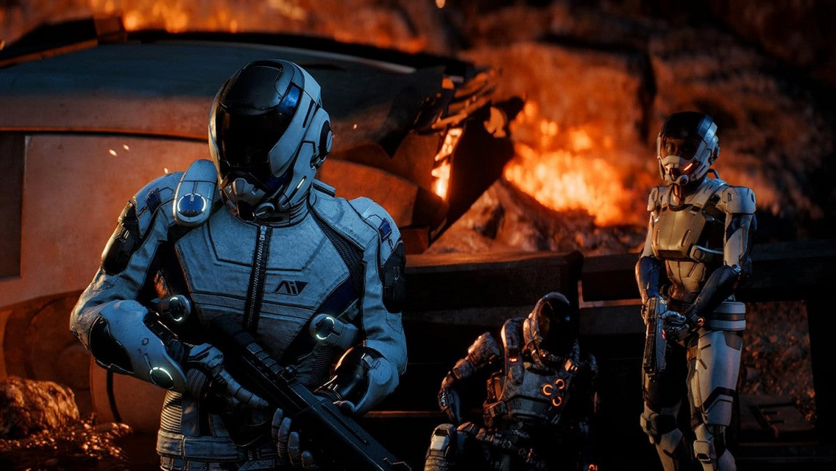 Mass Effect: Andromeda gameplay for Xbox One (XONE) action-role-playing video game