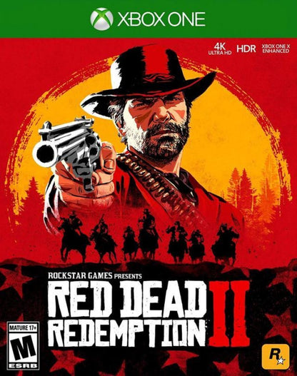 Red Dead Redemption 2 – Xbox One (XONE) cover art for open-world action-adventure video game