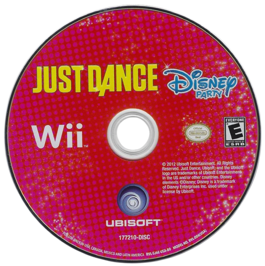 Just Dance: Disney Party – Nintendo Wii (Wii) children’s dance rhythm music video game disc