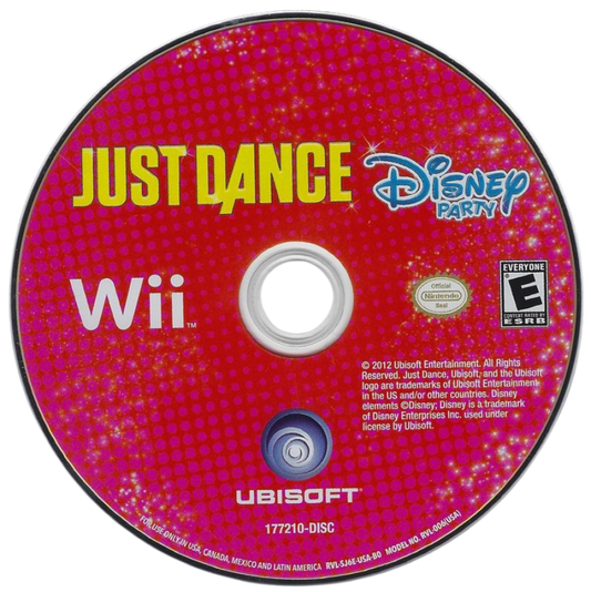Just Dance: Disney Party – Nintendo Wii (Wii) children’s dance rhythm music video game disc