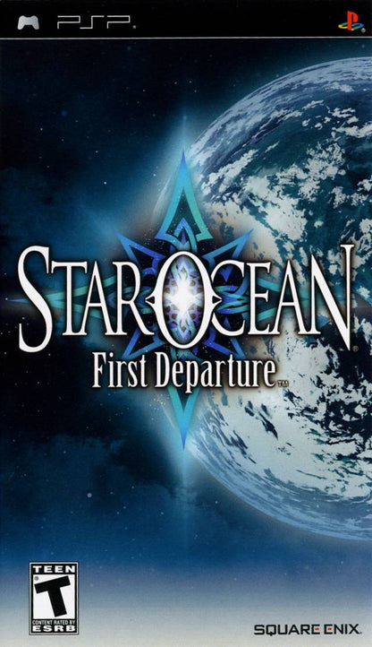 Star Ocean: First Departure cover art for PlayStation Portable (PSP) action role-playing game