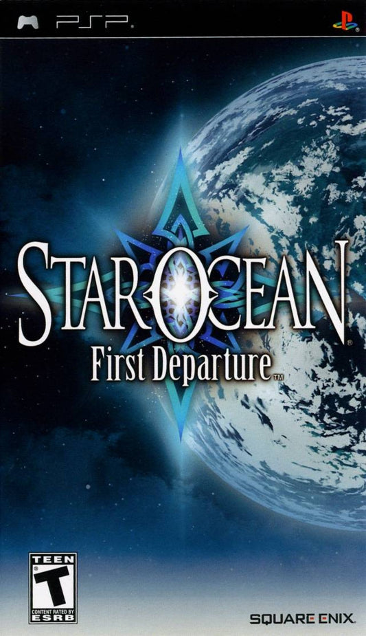 Star Ocean: First Departure cover art for PlayStation Portable (PSP) action role-playing game