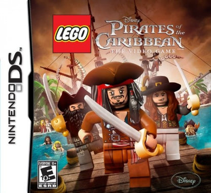 LEGO Pirates of the Caribbean: The Video Game cover art for Nintendo DS (DS) action adventure video game