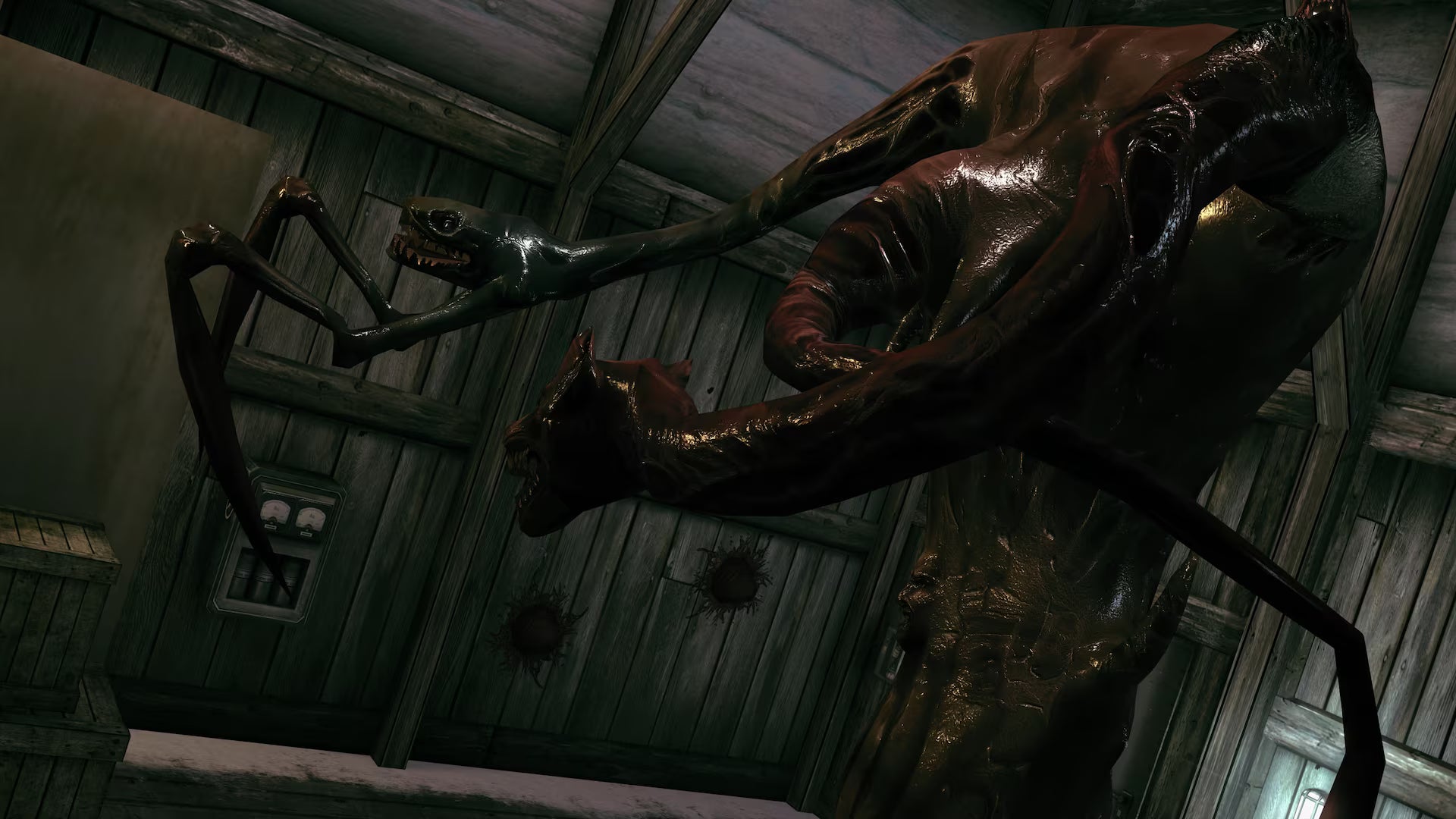 The Thing Remastered Deluxe Edition for PlayStation 5 survival horror shooter featuring squad trust mechanics arctic setting remastered visuals and bonus collectible content gameplay
