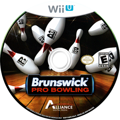 Brunswick Pro Bowling disc art for Nintendo Wii U (WiiU) video game