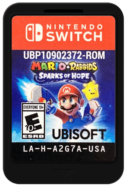 Mario and Rabbids Sparks of Hope cartridge for Nintendo Switch NS video game