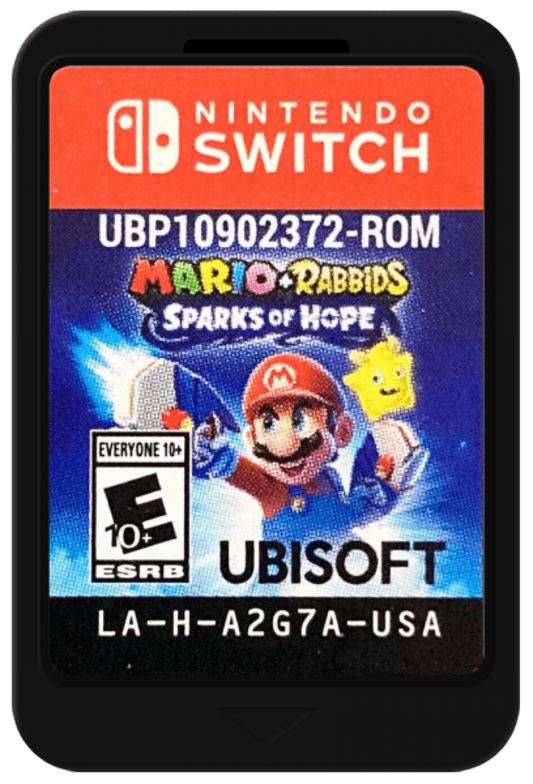 Mario and Rabbids Sparks of Hope cartridge for Nintendo Switch NS video game