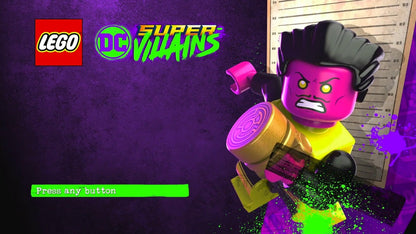 LEGO DC Super-Villains gameplay for the Nintendo Switch featuring LEGO style action adventure gameplay with an open world DC universe character customization and story driven missions as players control iconic villains across Gotham and beyond gameplay